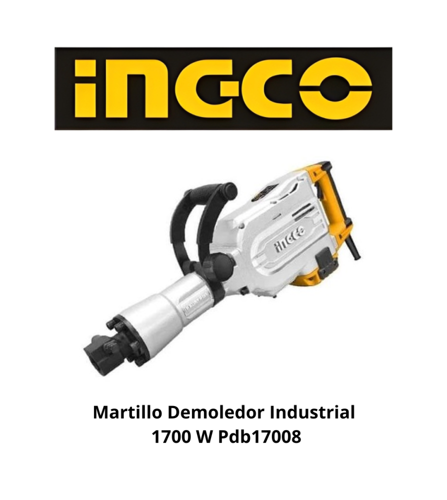 Martillo Demoledor Industrial 1700 W Pdb17008