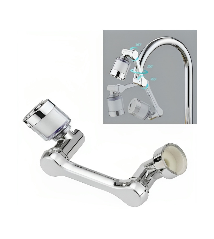 Extension Flexible Grifo De Agua Turbo Flex 360 F6