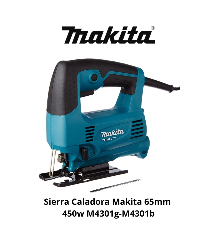 Sierra Caladora Makita 65mm 450w M4301g-m4301b