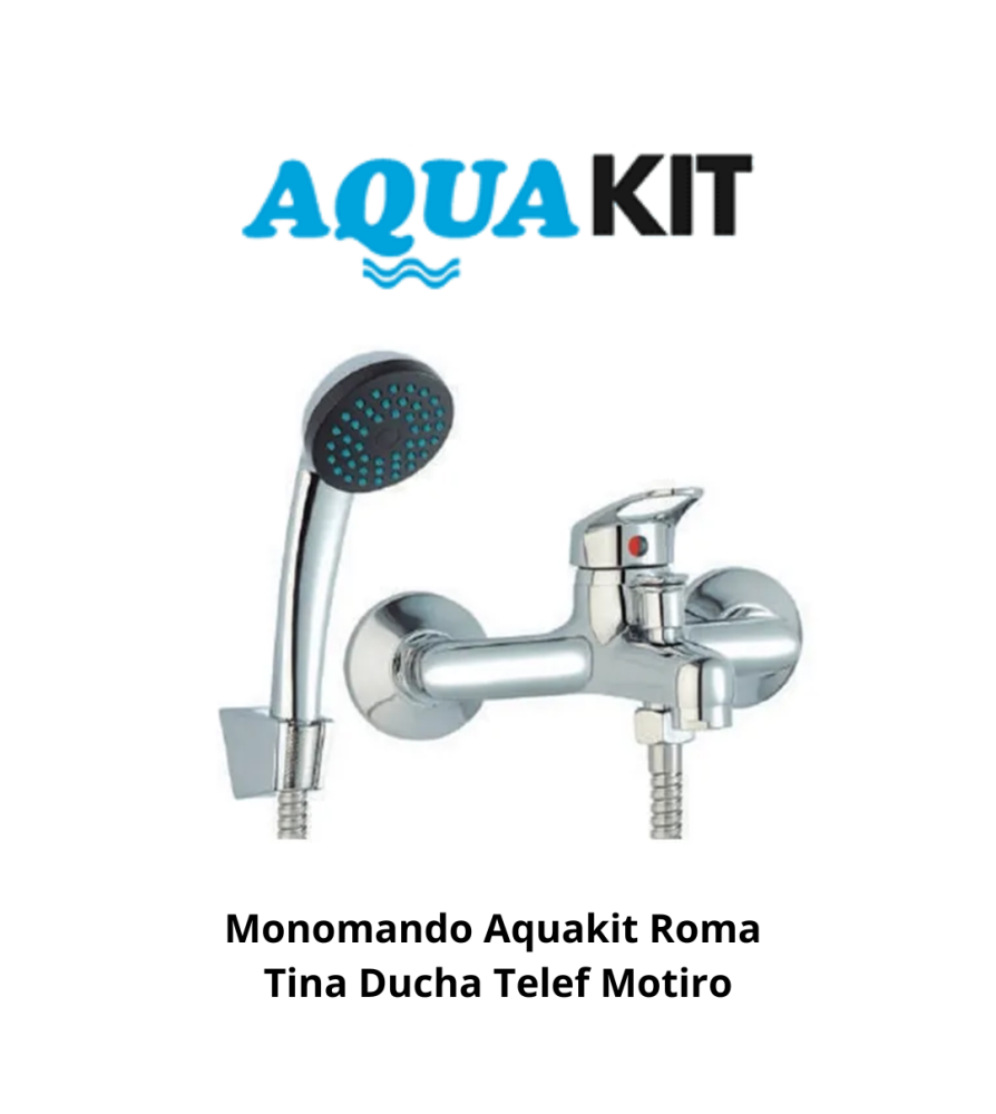 Monomando Aquakit Roma Tina Ducha Telef Motiro