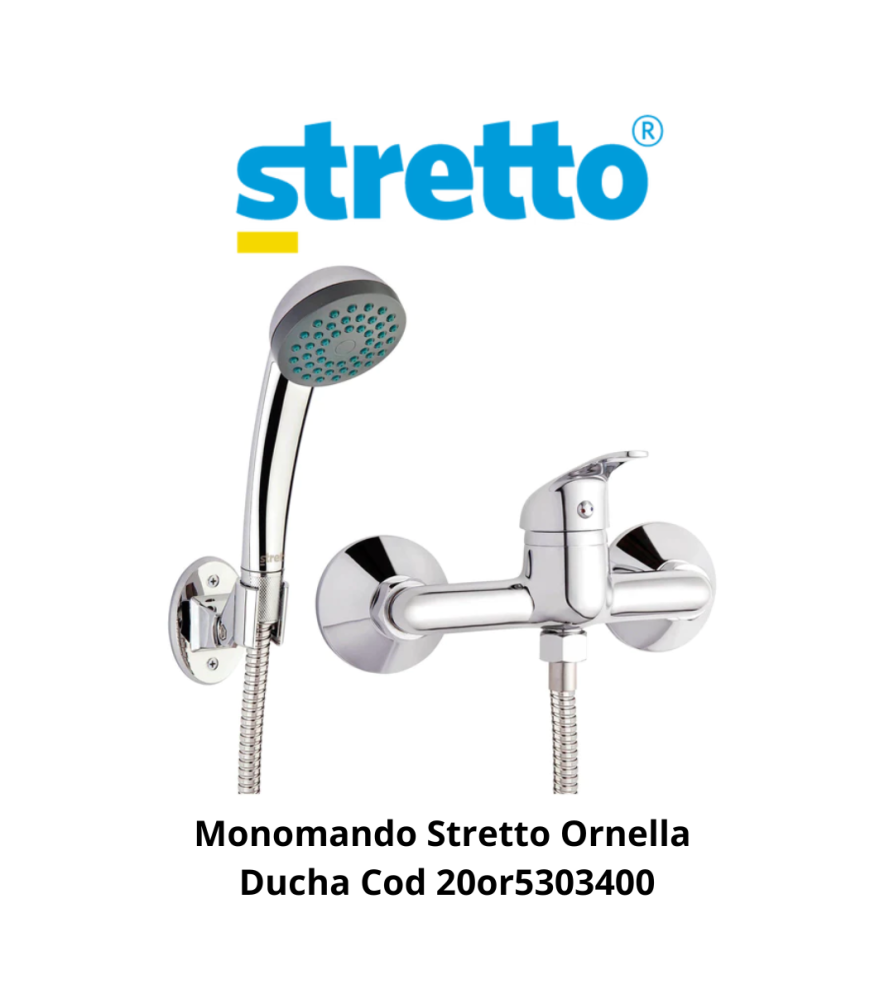 Monomando Stretto Ornella Ducha Cod 20or5303400