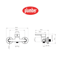 Monomando Plumber Oregon Ducha 200g5303400