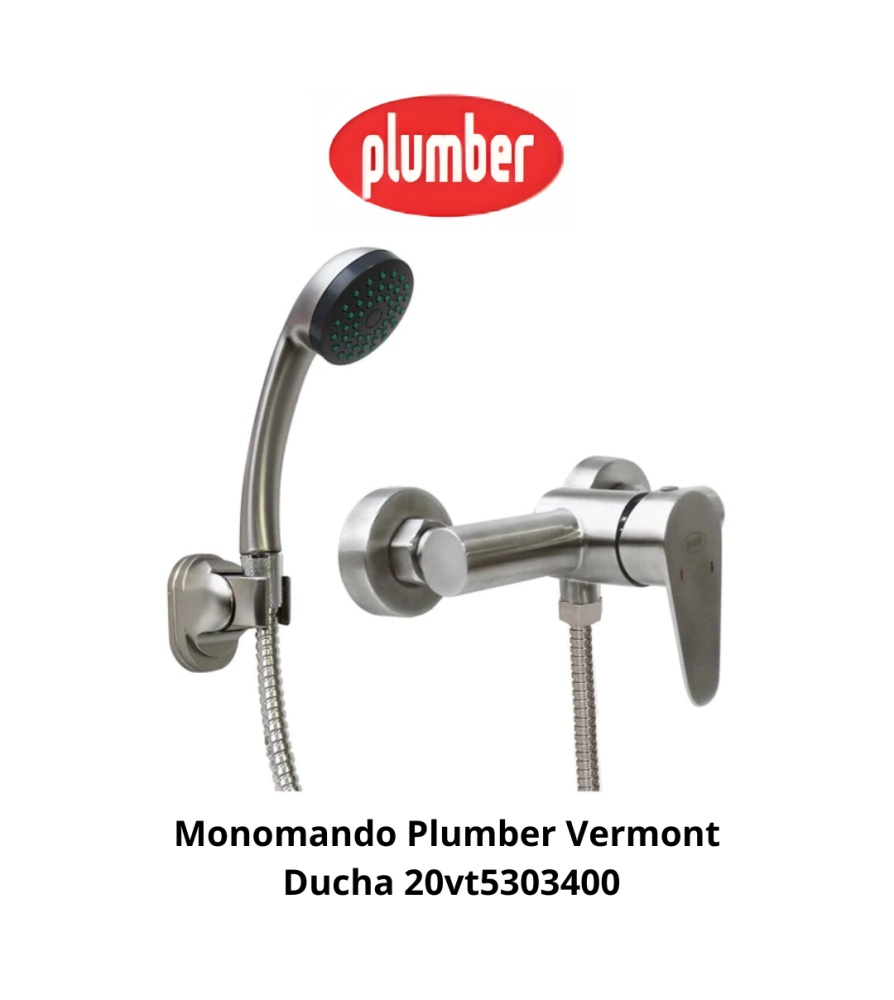Monomando Plumber Vermont Ducha 20vt5303400