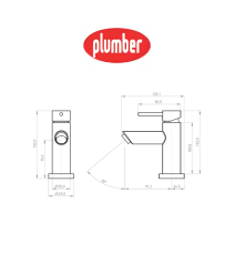 Monomando Plumber Oregon Lavatorio 200g5003400