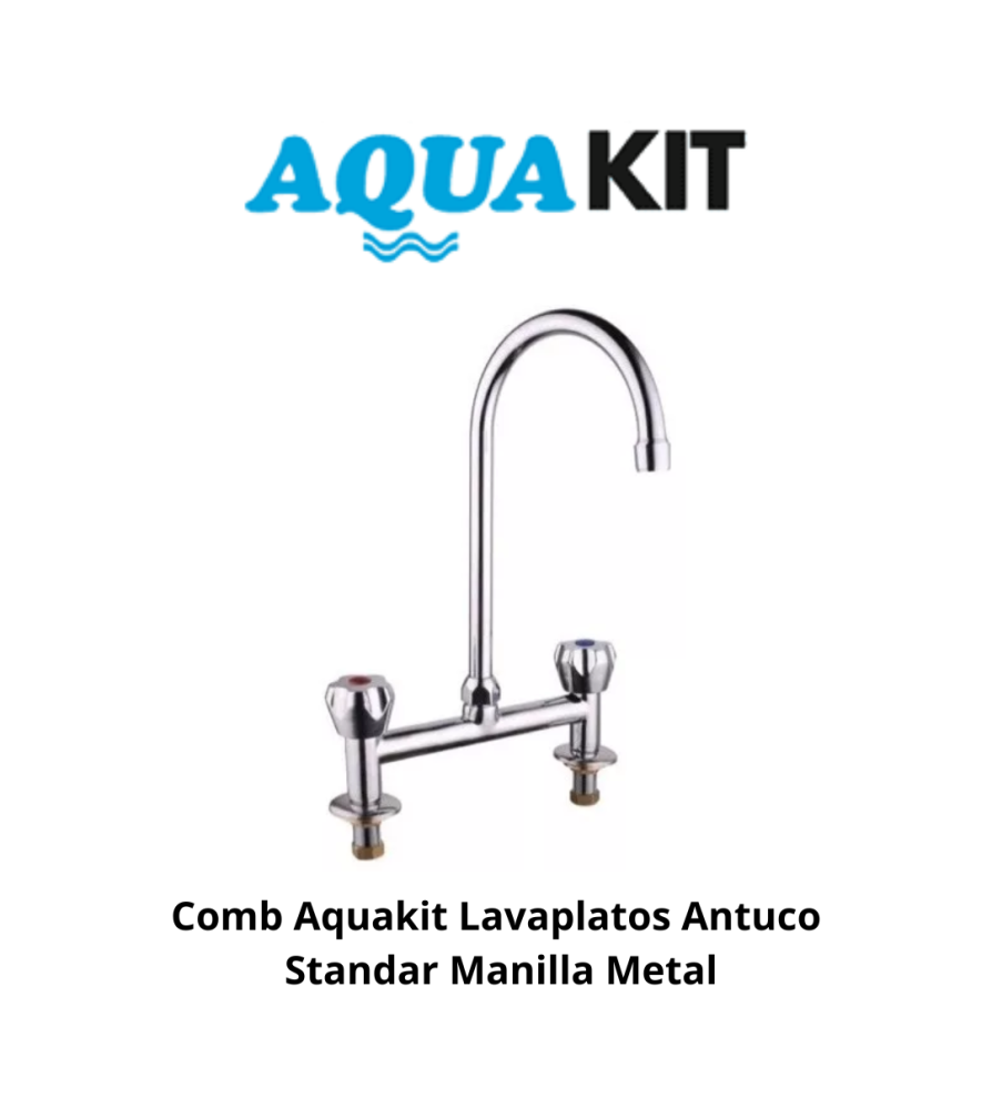 Comb Aquakit Lavaplatos Antuco Standar Manilla Met