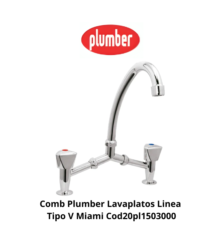 Comb Plumber Lavaplatos Linea Tipo V Cod20pl150300