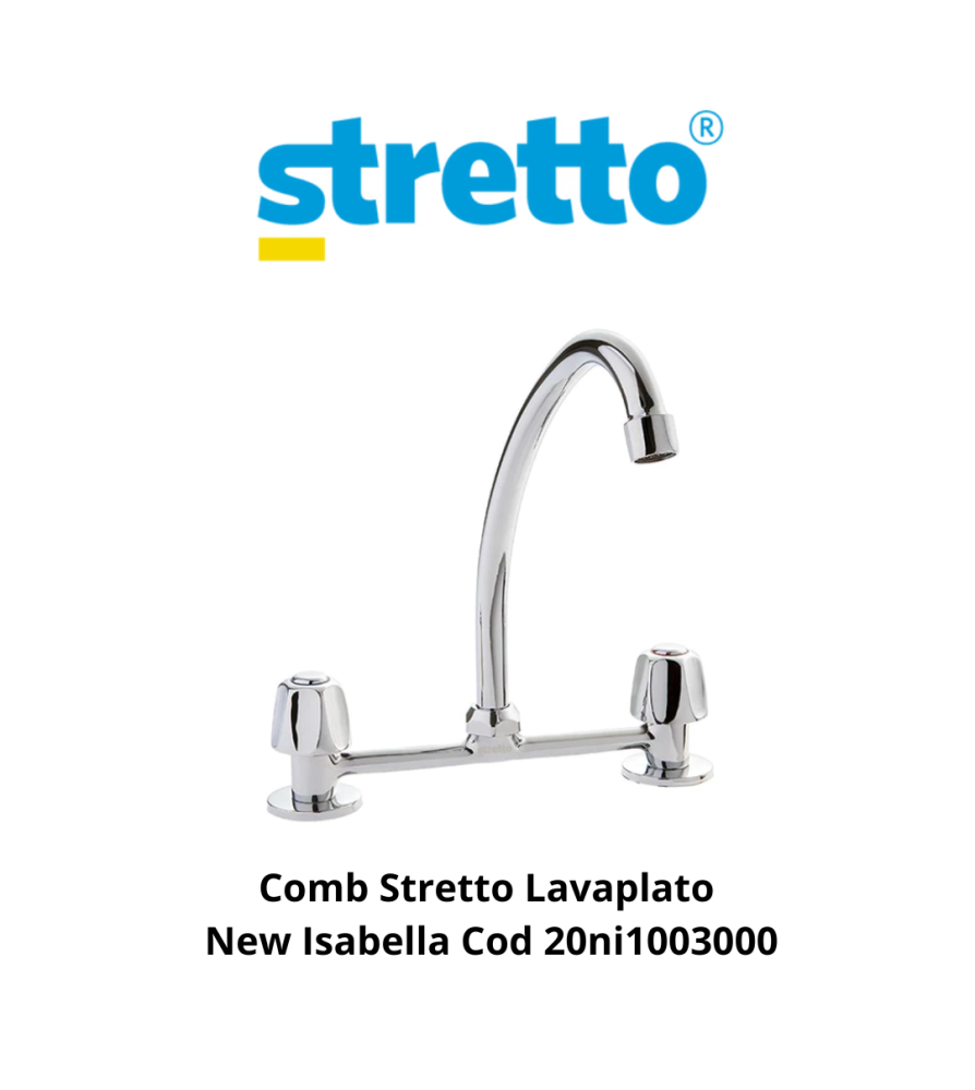 Comb Stretto Lavaplato New Isabella Cod 20ni100300