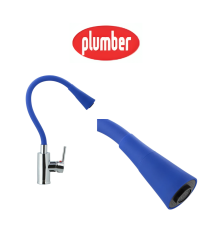 Monomando Plumber Oregon Lavaplato Flexduo Azul 20