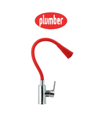 Monomando Plumber Oregon Lavaplato Flexduo Rojo 20
