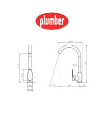 Monomando Plumber Vermont Lavaplatos 20vt5603400