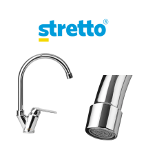 Monomando Stretto Modena Cromo Lavaplato 20md56034
