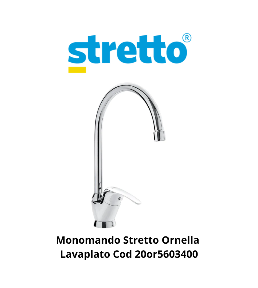 Monomando Stretto Ornella Lavaplato Cod 20or560340