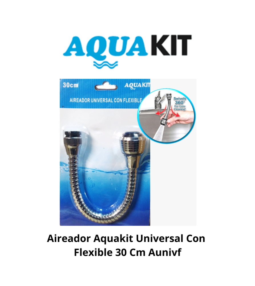 Aireador Aquakit Universal Con Flexible 30 Cm Auni