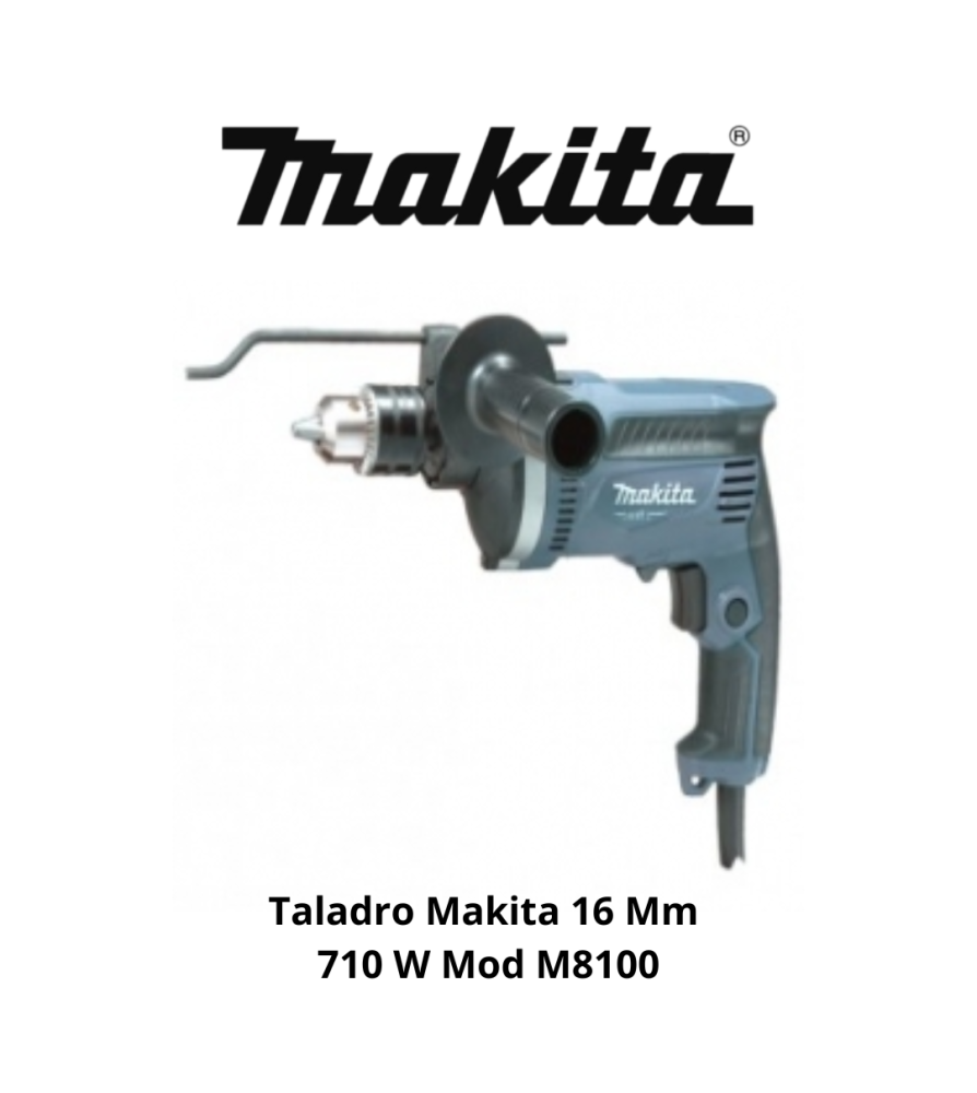 Taladro Makita 16 Mm 710 W Mod M8100kg