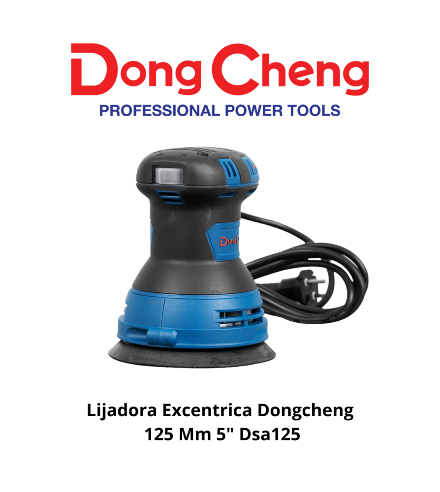 Lijadora Excentrica Dongcheng 125 Mm 5" Dsa125
