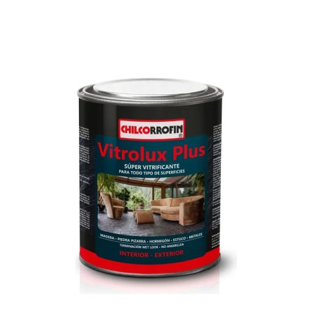 VITROLUX PLUS INCOLORO BRILLANTE 1/4 GALON