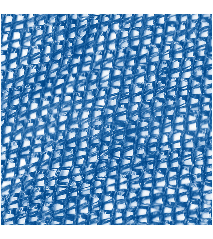 Malla Sombra 65% X 2,10 Mt Azul
