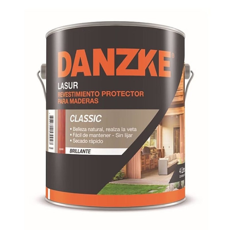 BARNIZ DANZKE PROTECTOR MADERA 1 GL NATURAL SATINA