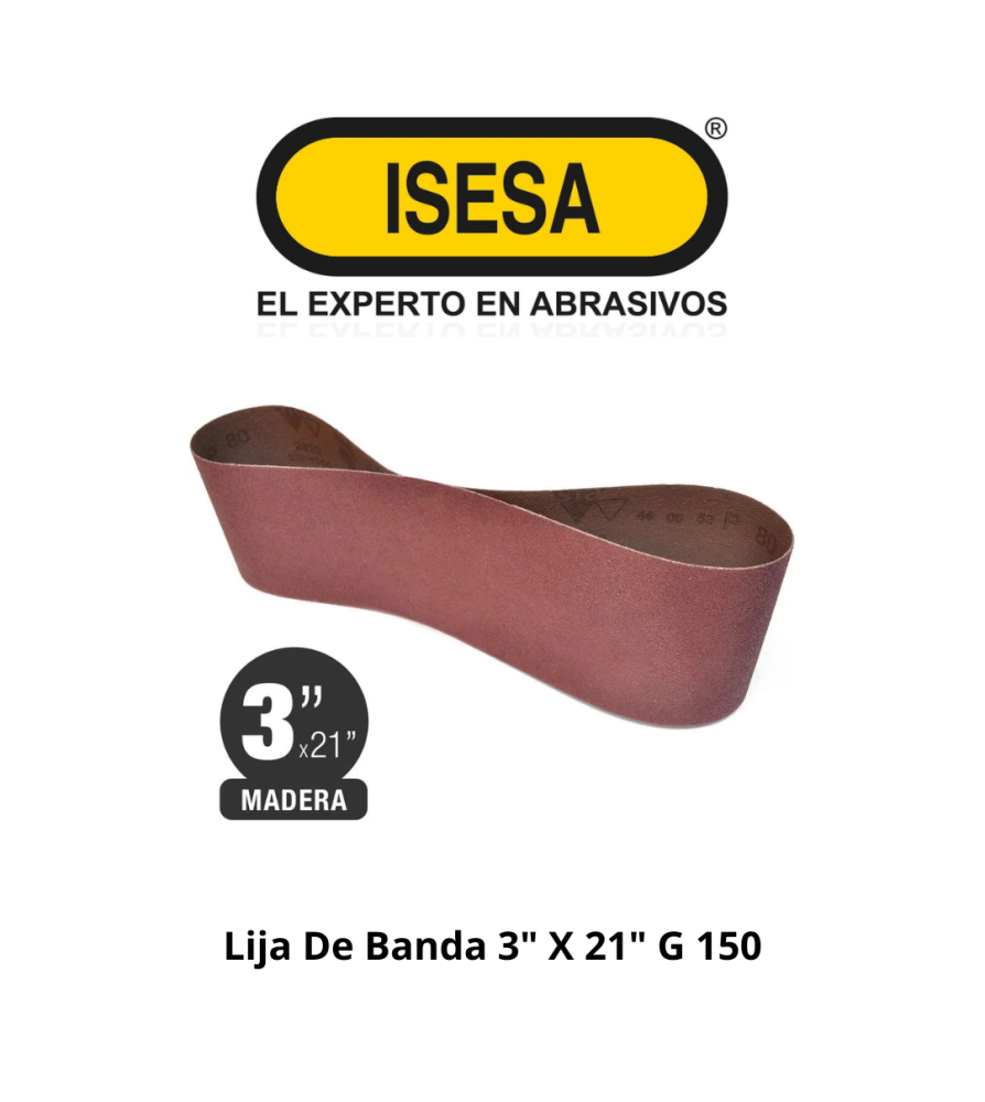 Lija De Banda 3" X 21" G 150 765918