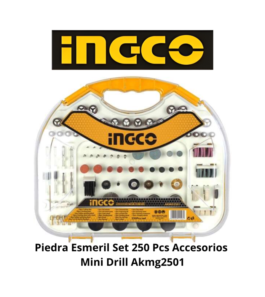 Piedra Esmeril Set 250 Pcs Accesorios Mini Drill A
