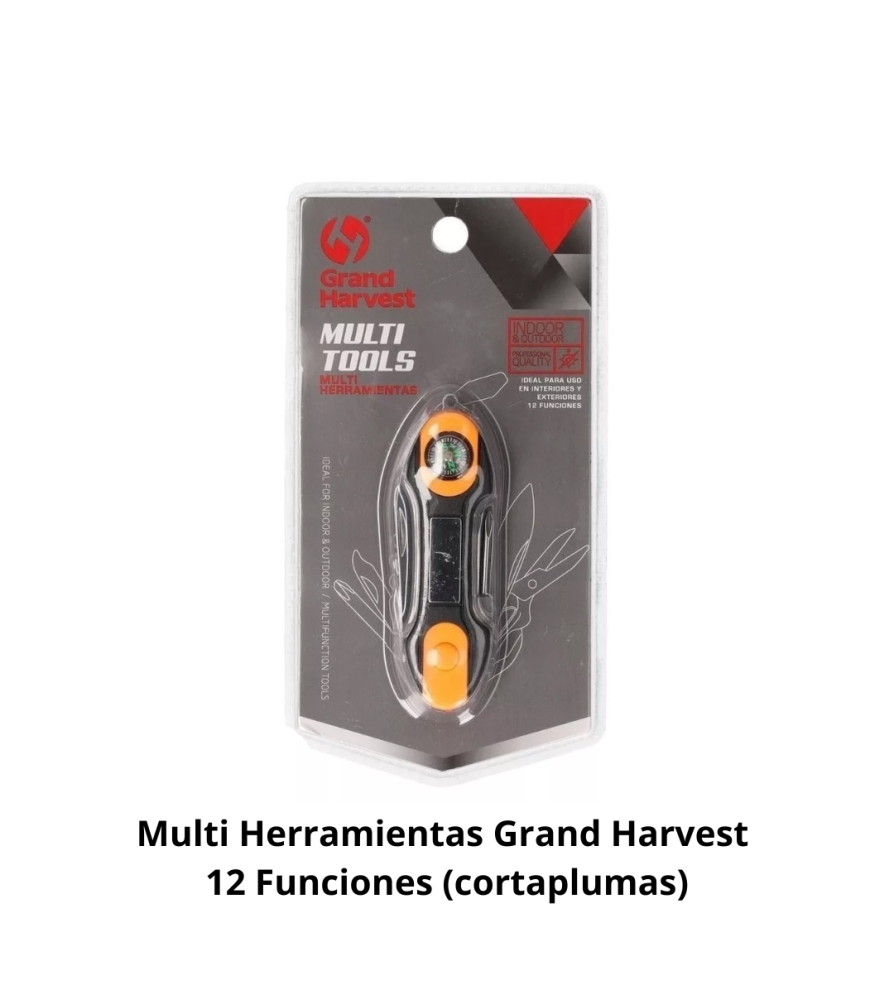 Multi Herramientas Grand Harvest 12 Funciones (cor