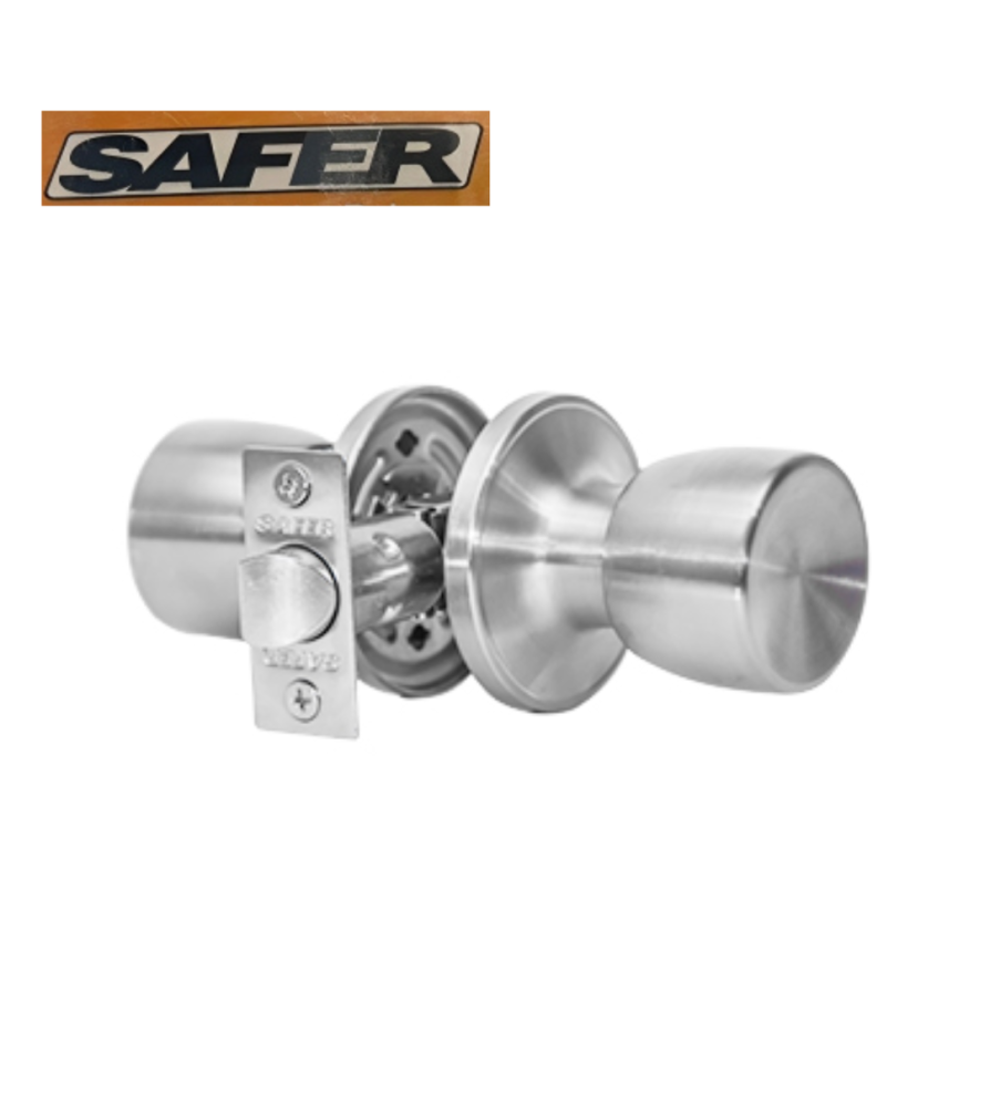 Cerradura Safer Tubular Tulipa Inoxid 320b Libre P