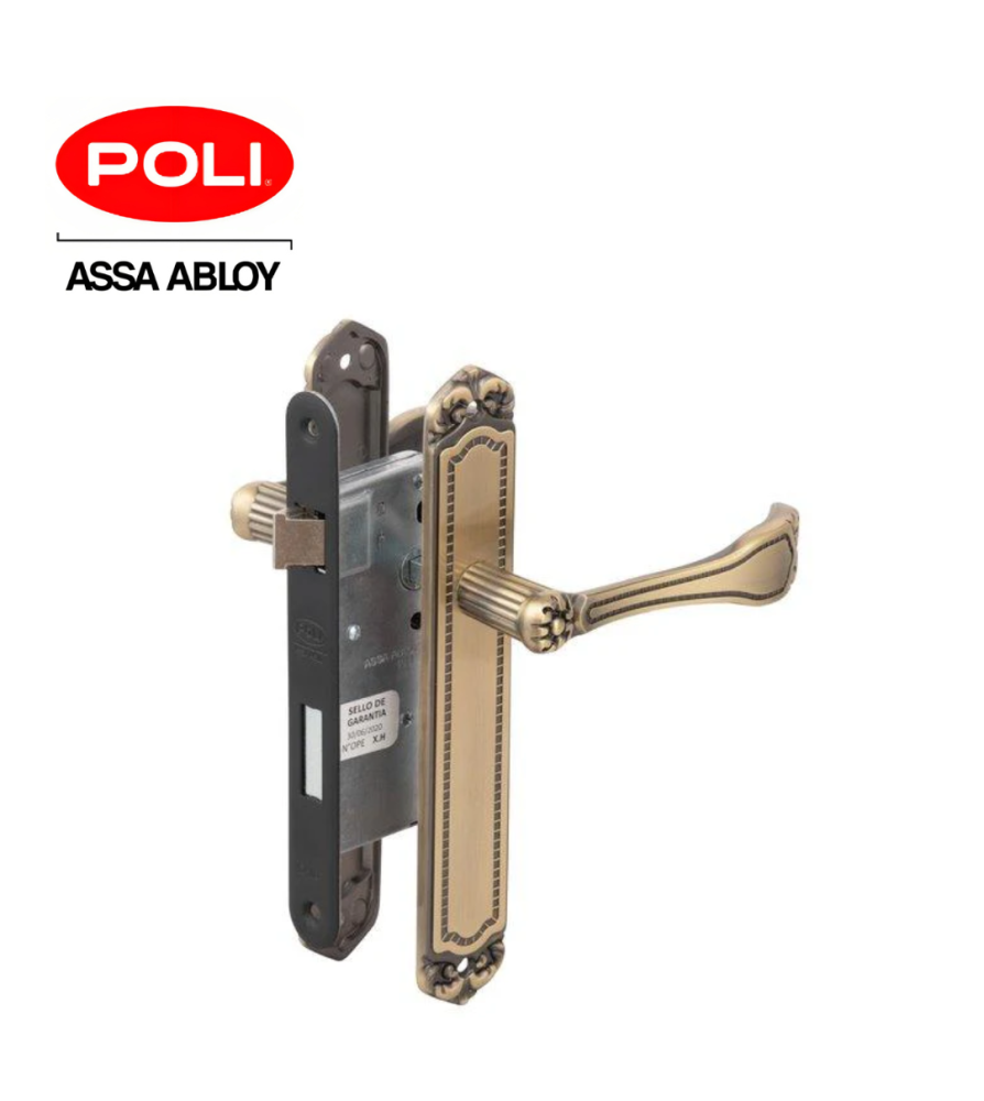 Cerradura Poli Barroca Br Envej Mani Simplepaso 10