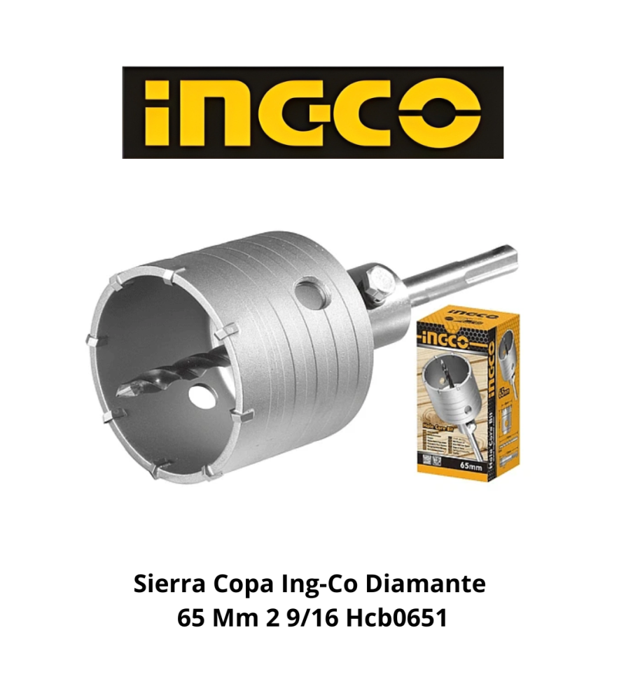 Sierra Copa Ingco Diamante 65 Mm 2 9/16 Hcb0651