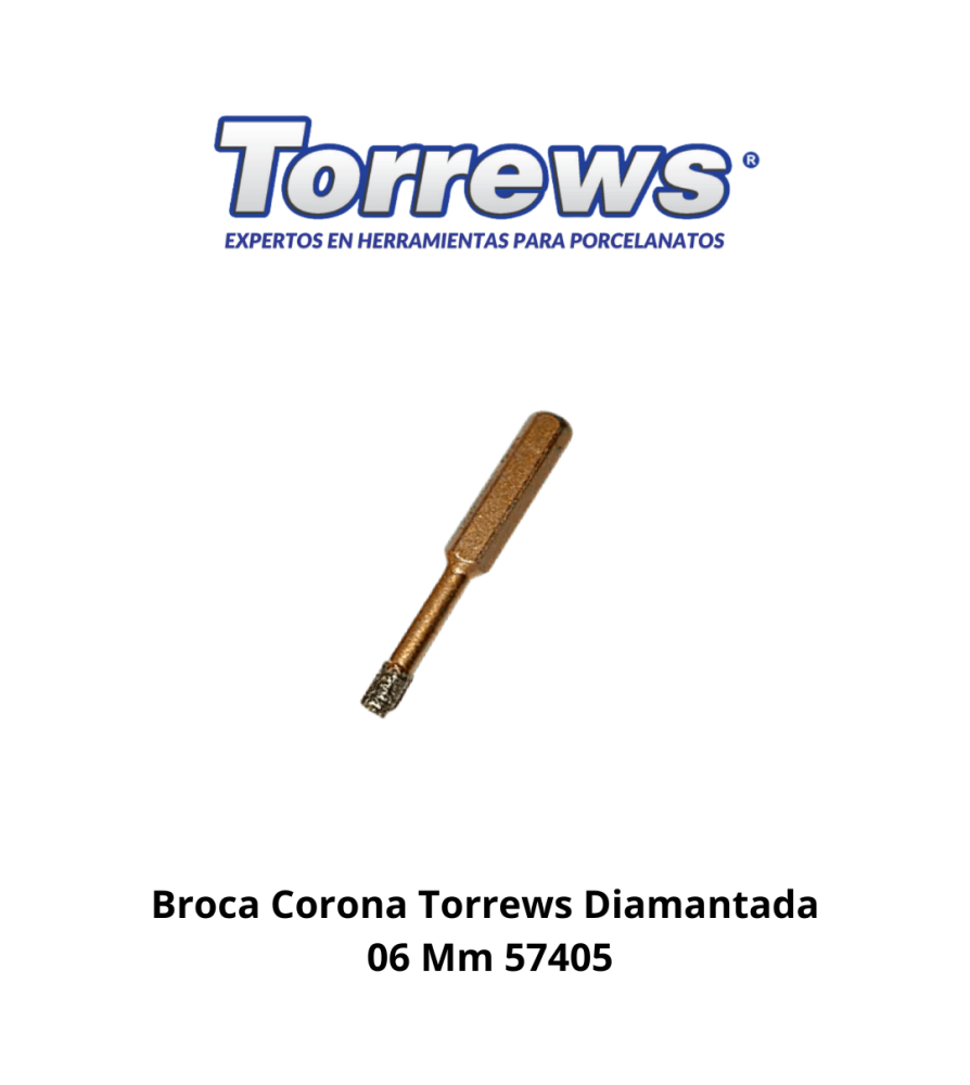 Broca Corona Torrews Diamantada 06 Mm 57405
