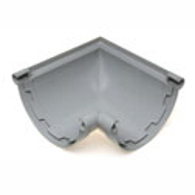 Esquinero Canal Pvc Agua Lluvia Blanca 90 Grd