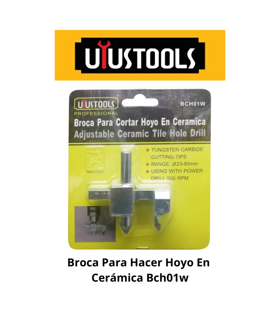 Broca Para Hacer Hoyo En Ceramica Bch01w