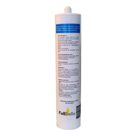 SILICONA FULLSELLO TAPAGOTERA BLANCA 290 ML BAJO L