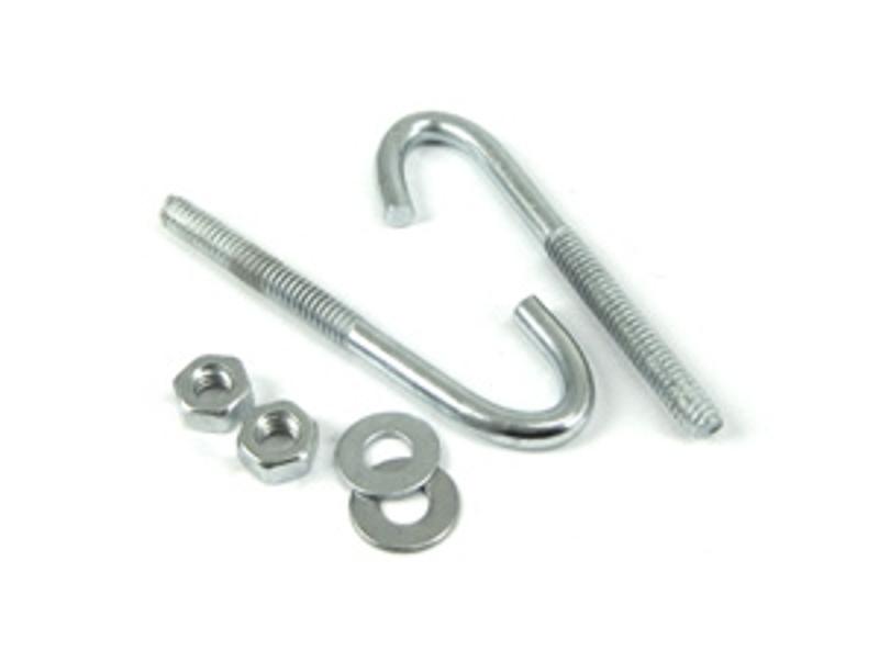 Gancho J Zincado 1/4 X 31/2"