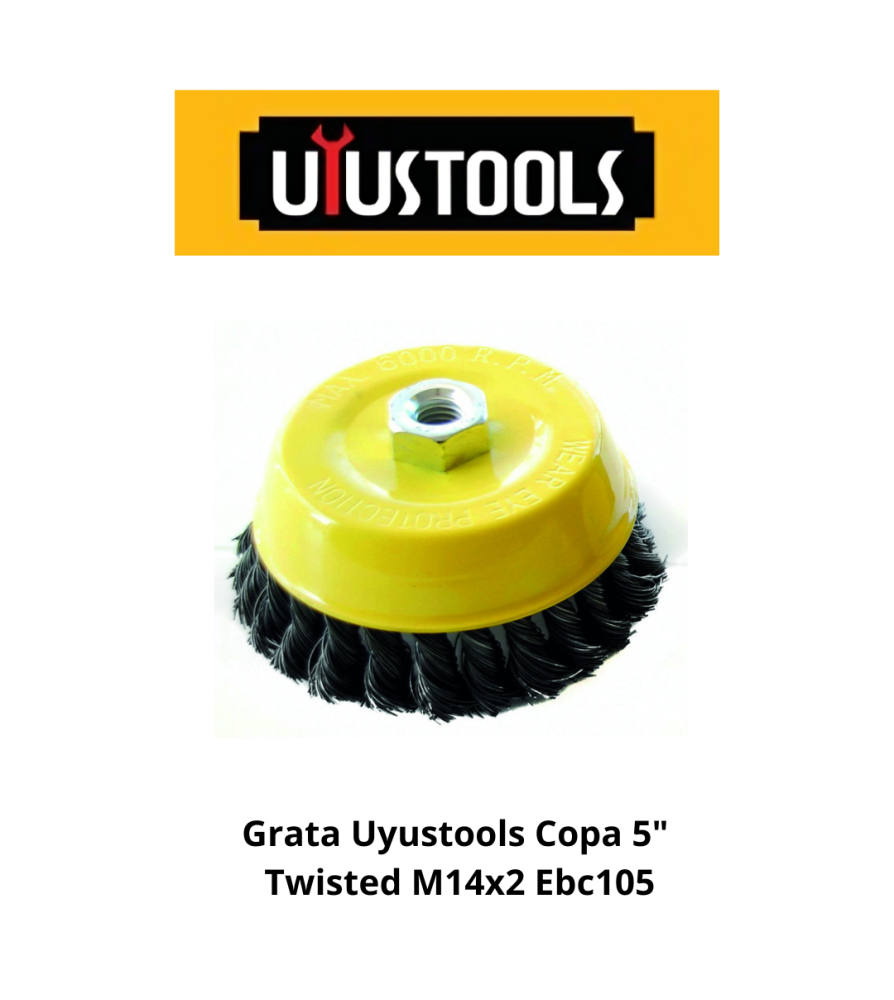 Grata Uyustools Copa 5" Twisted M14x2 Ebc105