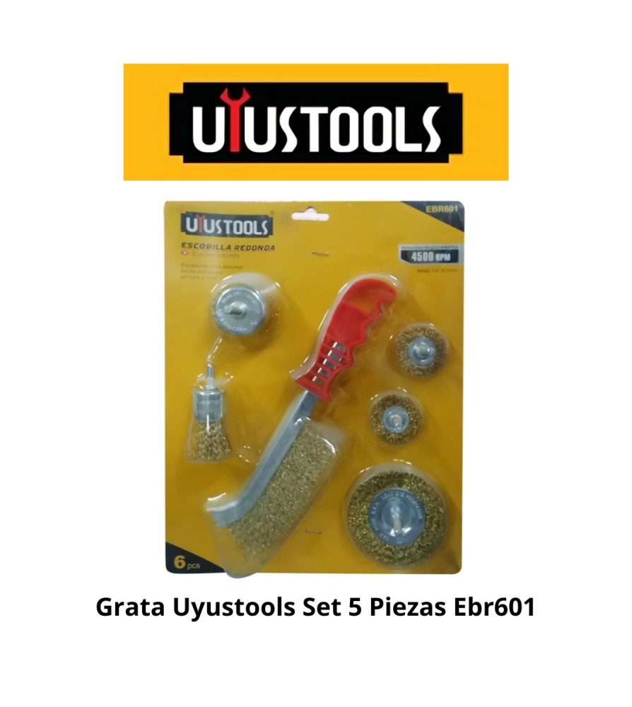 Grata Uyustools Set 5 Piezas Ebr601