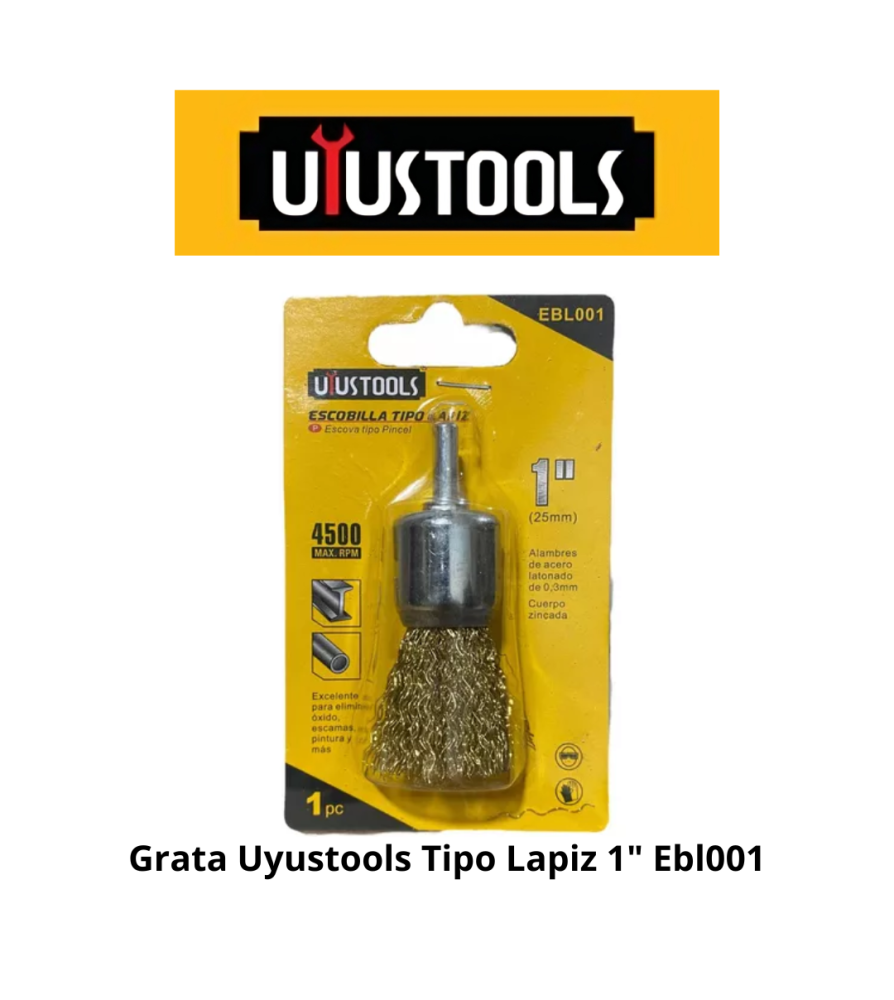 Grata Uyustools Tipo Lapiz 1" Ebl001