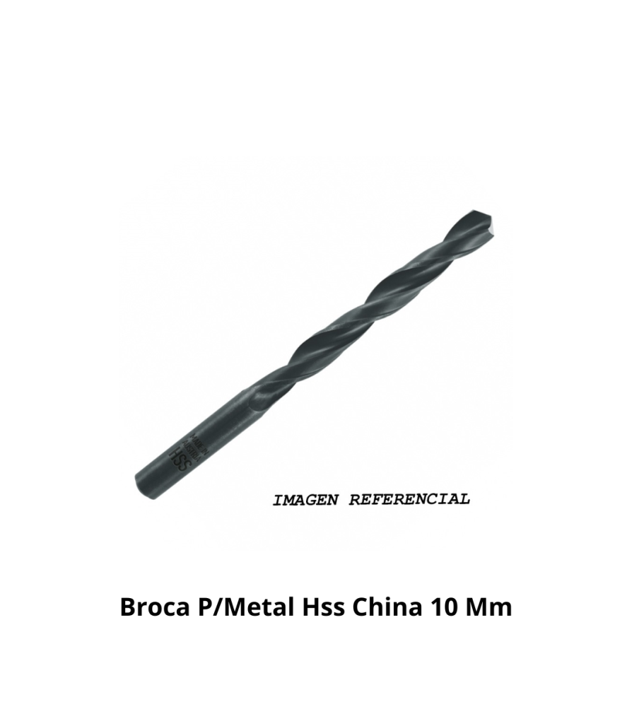 Broca P/metal Hss China 10 Mm