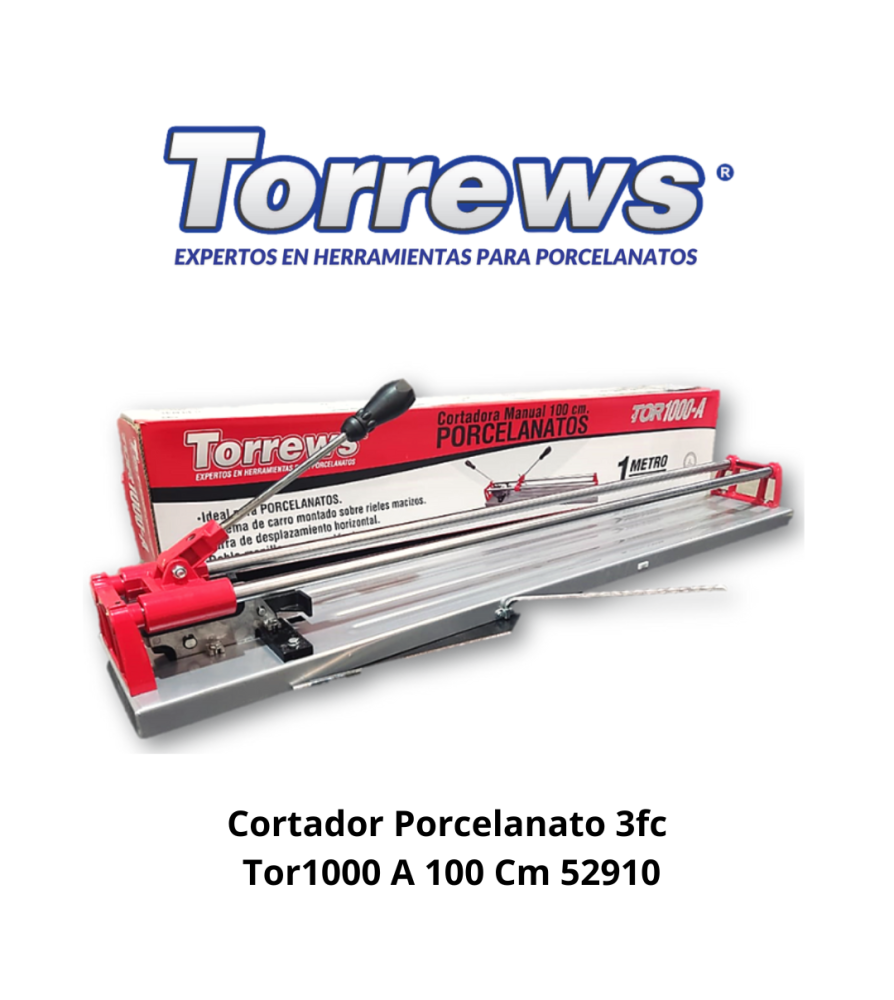 Cortador Porcelanato 3fc Tor1000 A 100 Cm 52910