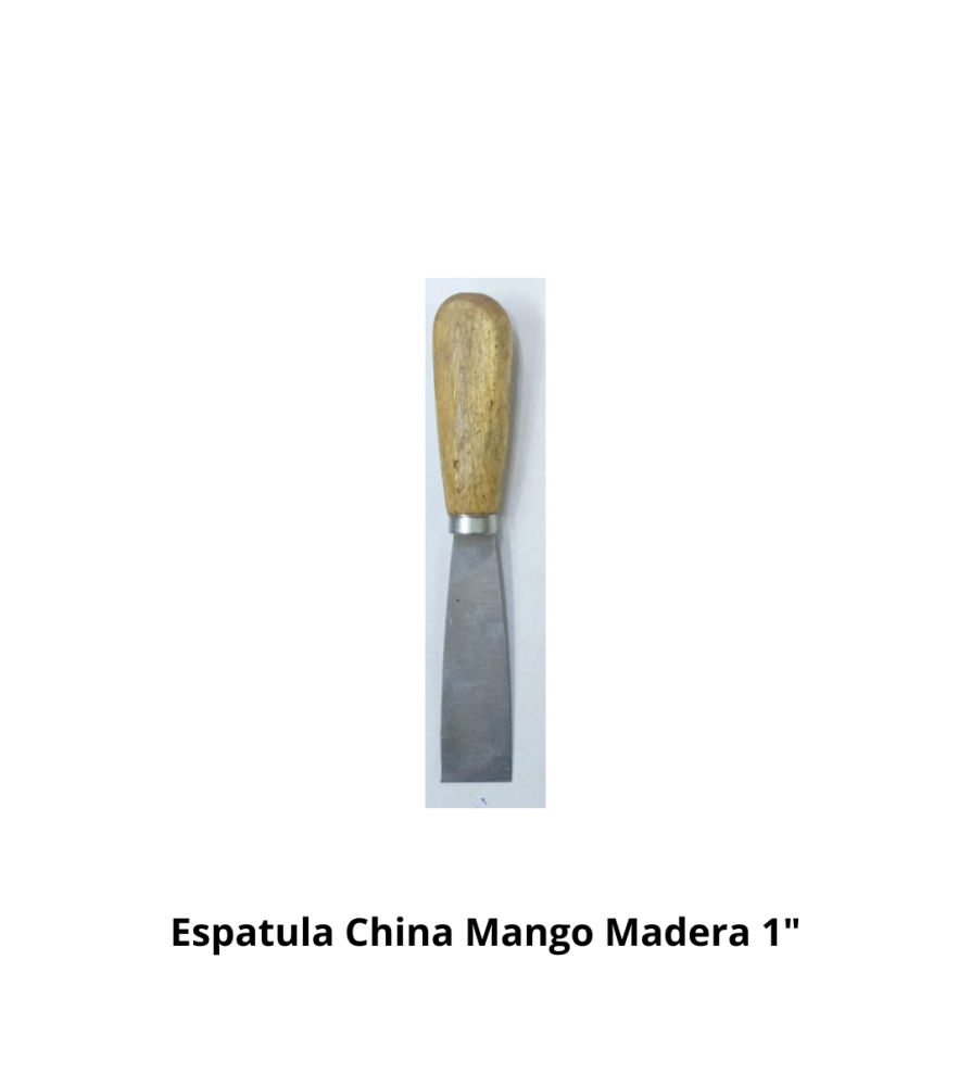 Espatula China Mango Madera 1"