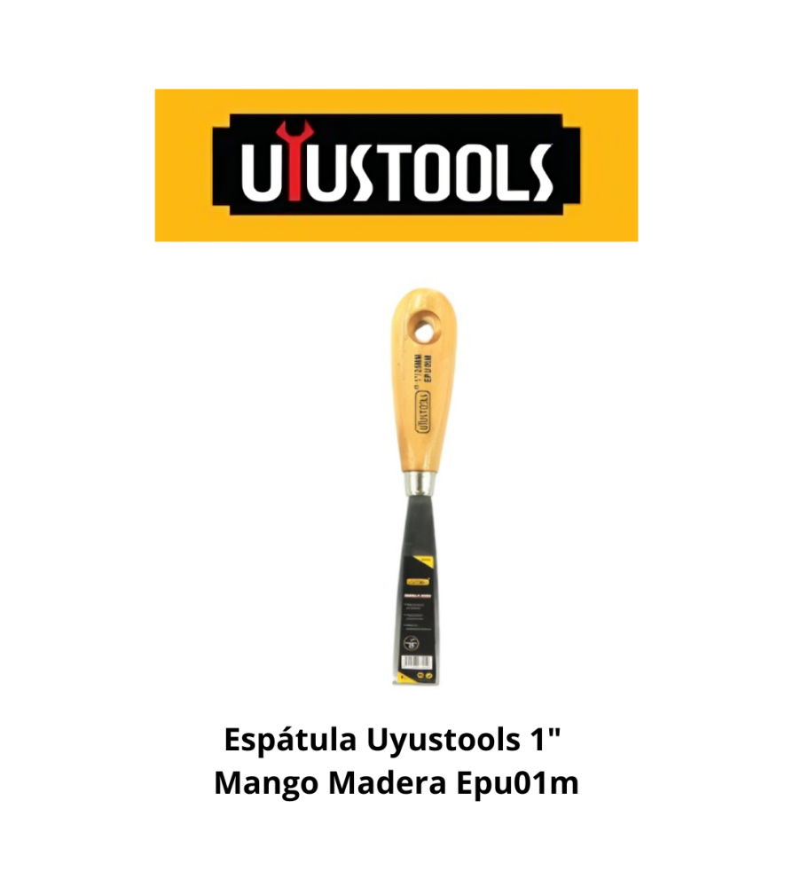 Espatula Uyustools Mango Madera 1 Epu01m