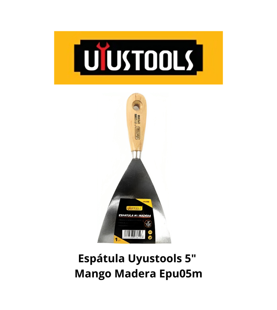 Espatula Uyustools Mango Madera 5 Epu05m
