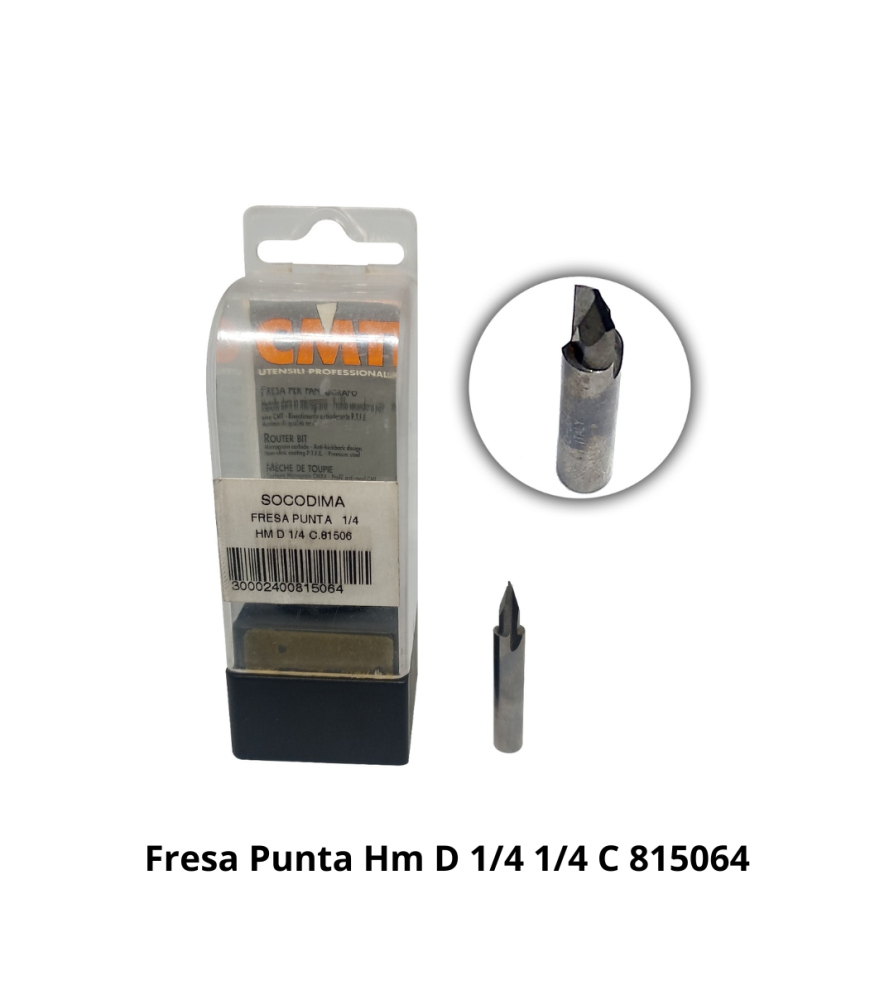 Fresa Punta Hm D 1/4 1/4 C 815064