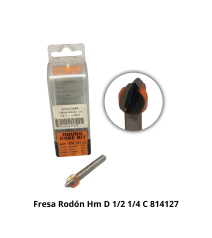 Fresa Rodon Hm D 1/2 1/4 C...