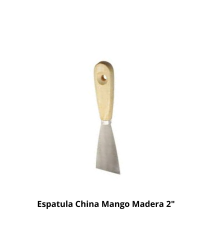 Espatula China Mango Madera 2"