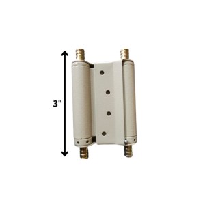 BISAGRA DOBLE ACCION ACERO ESMALTADO C/T 3"
