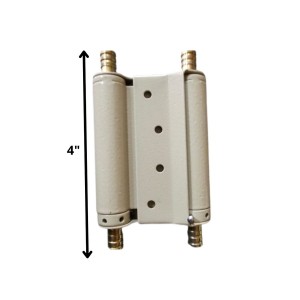 BISAGRA DOBLE ACCION ACERO ESMALTADO C/T 4"