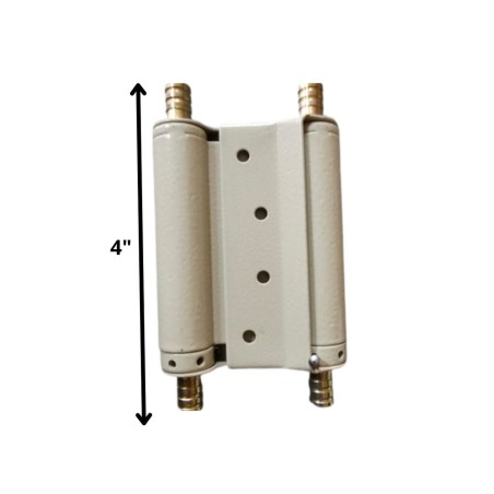 BISAGRA DOBLE ACCION ACERO ESMALTADO C/T 4"