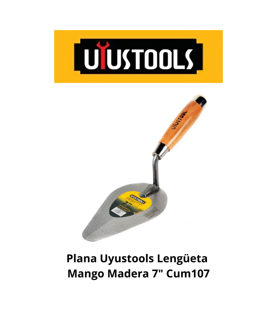 Plana Uyustools Lengueta Mango Madera 7" Cum107