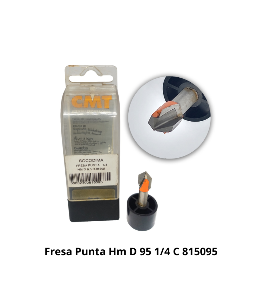 Fresa Punta Hm D 95 1/4 C 815095
