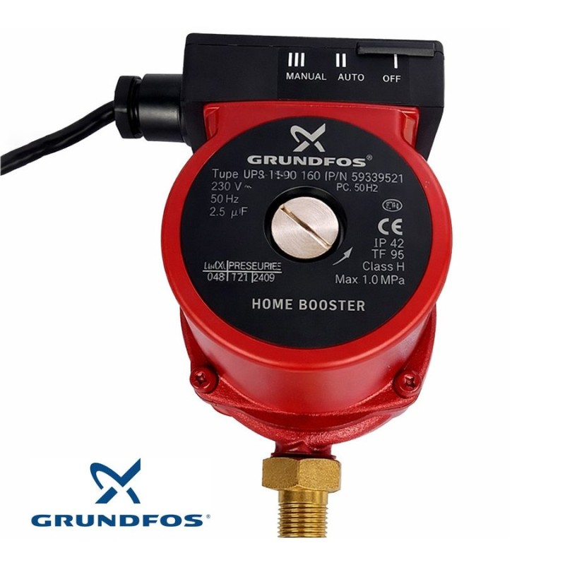 BOMBA GRUNDFOS PRESURIZADORA SILENCIOSA UPA 15-90